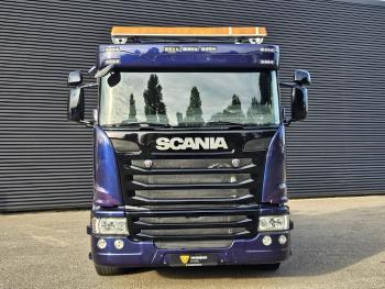 Scania G490 8x4*4 / PALFINGER CRANE + HOOKLIFT